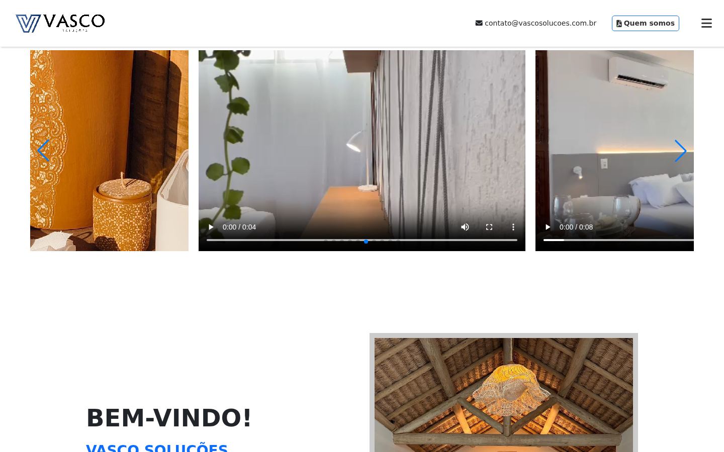 Prévia do site Vasco Soluções
